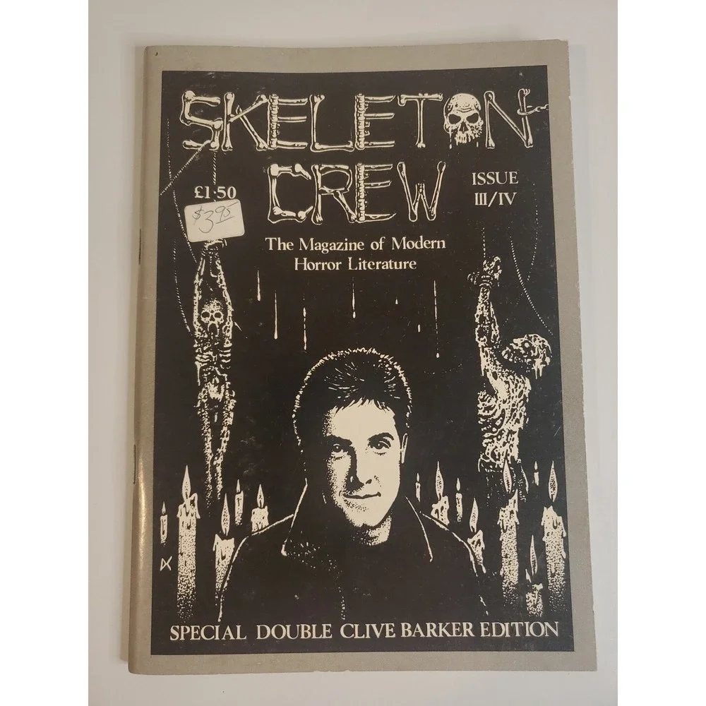 SKELETON CREW Magazine Of Modern Horror Literature CLIVE BARKER SPECIAL